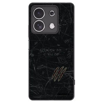 Picasee silikonski črni ovitek za Xiaomi Redmi Note 13 4G - SCRATCH