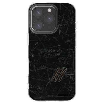 Picasee silikonski prozorni ovitek za Apple iPhone 16 Pro - SCRATCH