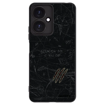 Picasee silikonski črni ovitek za Xiaomi Redmi 13C 5G - SCRATCH
