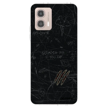 Picasee silikonski prozorni ovitek za Motorola Moto G53 5G - SCRATCH