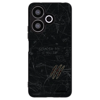 Picasee silikonski črni ovitek za Xiaomi Redmi 13 4G - SCRATCH