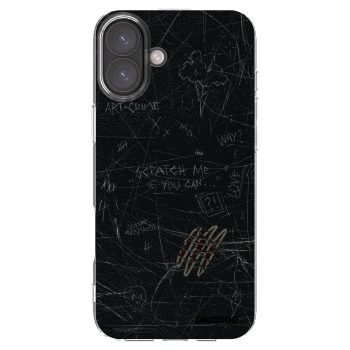 Picasee silikonski prozorni ovitek za Apple iPhone 16 Plus - SCRATCH