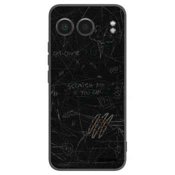 Picasee silikonski črni ovitek za OnePlus Nord 4 - SCRATCH