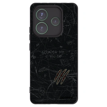 Picasee silikonski črni ovitek za Xiaomi Redmi Note 14 5G - SCRATCH