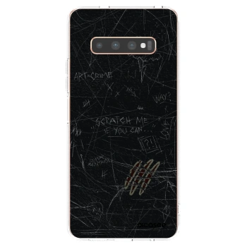 Picasee silikonski prozorni ovitek za Samsung Galaxy S10 Plus G975 - SCRATCH