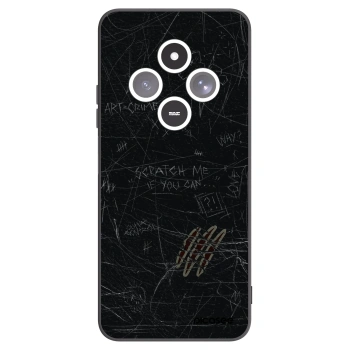 Picasee silikonski črni ovitek za Xiaomi Redmi 14C - SCRATCH