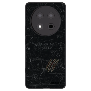 Picasee silikonski črni ovitek za Honor Magic7 Lite 5G - SCRATCH