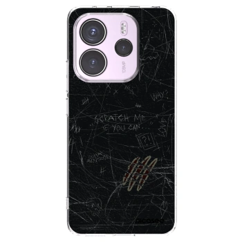 Picasee silikonski prozorni ovitek za Xiaomi Redmi Note 14 4G - SCRATCH