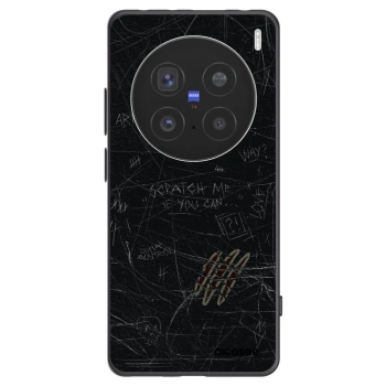 Picasee silikonski črni ovitek za Vivo X200 Pro - SCRATCH