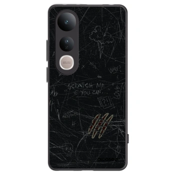 Picasee silikonski črni ovitek za Vivo V50 Lite 5G - SCRATCH