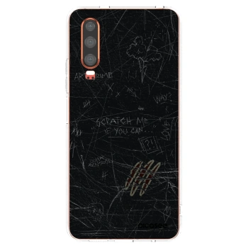 Picasee silikonski prozorni ovitek za Huawei P30 - SCRATCH