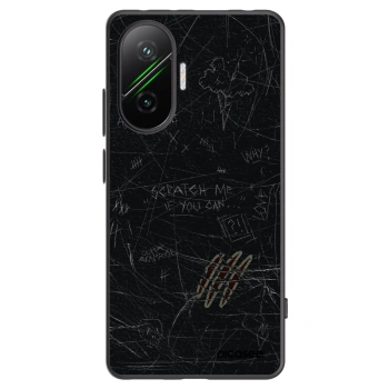 Picasee silikonski črni ovitek za Xiaomi Poco F7 5G - SCRATCH