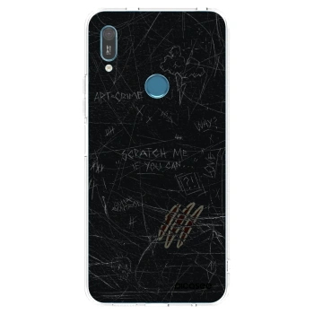 Picasee silikonski prozorni ovitek za Huawei Y6 2019 - SCRATCH