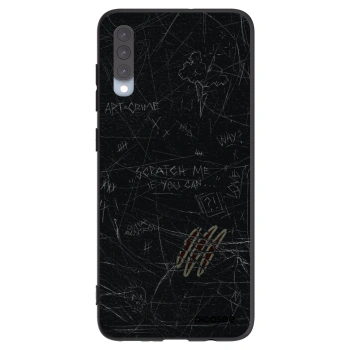 Picasee silikonski črni ovitek za Samsung Galaxy A70 A705F - SCRATCH