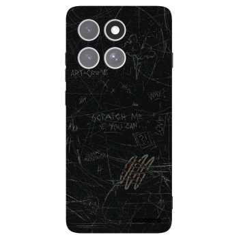 Picasee silikonski črni ovitek za Motorola Edge 60 Pro - SCRATCH