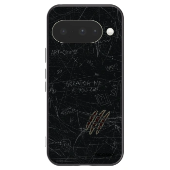Picasee silikonski črni ovitek za Google Pixel 10 - SCRATCH