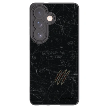 Picasee silikonski črni ovitek za Samsung Galaxy S26 - SCRATCH