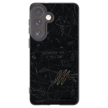 Picasee silikonski črni ovitek za Samsung Galaxy S26+ - SCRATCH