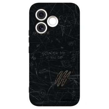 Picasee silikonski črni ovitek za Honor 600 Lite - SCRATCH