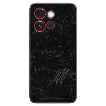 Picasee silikonski črni ovitek za Motorola Edge 60 Neo 5G - SCRATCH