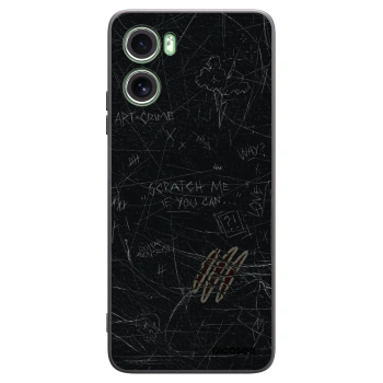 Picasee silikonski črni ovitek za Motorola Moto G06 - SCRATCH
