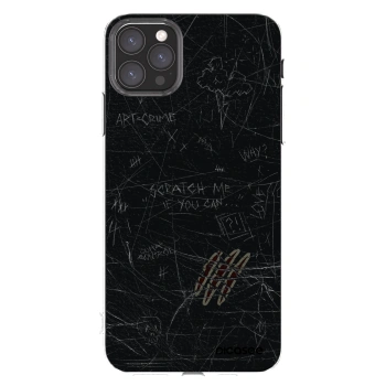 Picasee silikonski prozorni ovitek za Apple iPhone 11 Pro Max - SCRATCH
