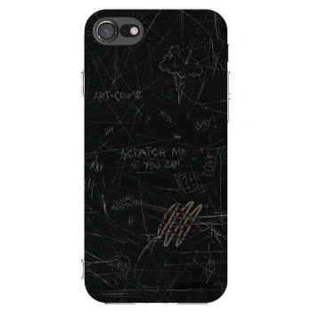 Picasee silikonski prozorni ovitek za Apple iPhone 8 - SCRATCH