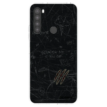 Picasee silikonski prozorni ovitek za Xiaomi Redmi Note 8 - SCRATCH