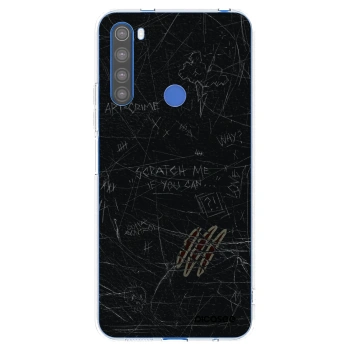 Picasee silikonski prozorni ovitek za Xiaomi Redmi Note 8T - SCRATCH