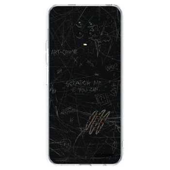 Picasee silikonski prozorni ovitek za Xiaomi Redmi Note 9S - SCRATCH