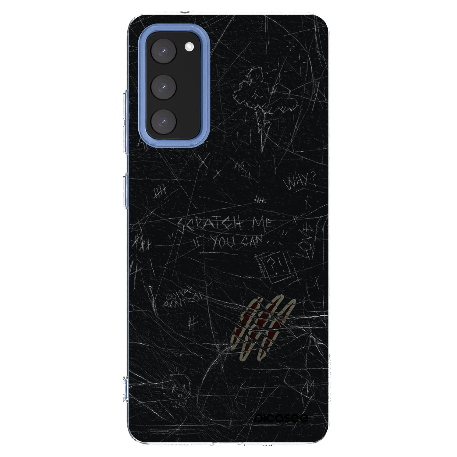 Picasee silikonski prozorni ovitek za Samsung Galaxy S20 FE - SCRATCH