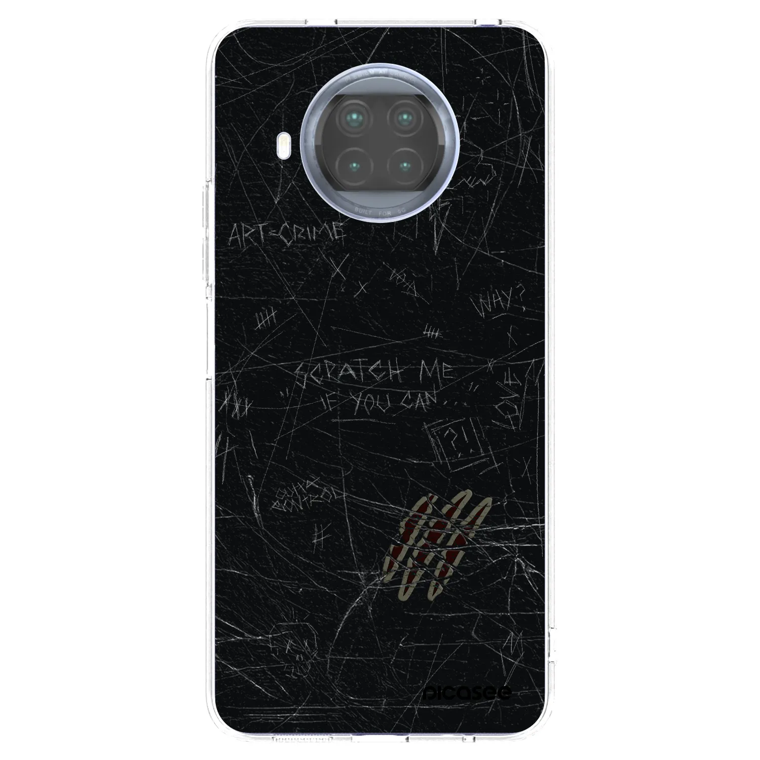 Picasee silikonski prozorni ovitek za Xiaomi Mi 10T Lite - SCRATCH