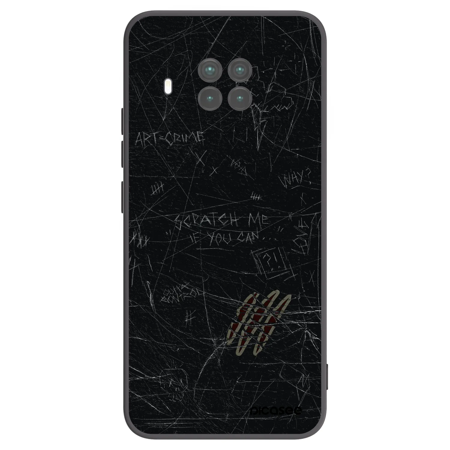 Picasee silikonski črni ovitek za Xiaomi Mi 10T Lite - SCRATCH