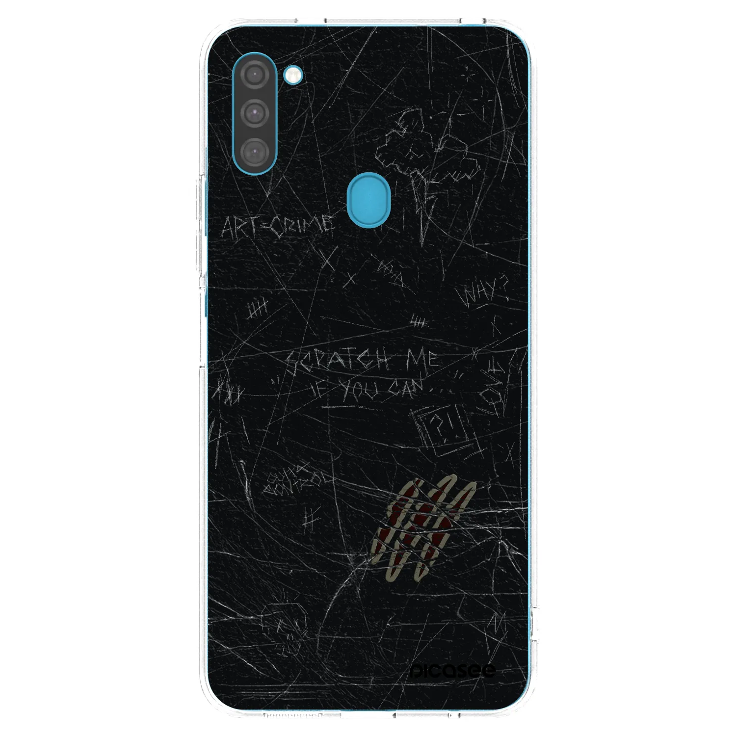 Picasee silikonski prozorni ovitek za Samsung Galaxy M11 - SCRATCH