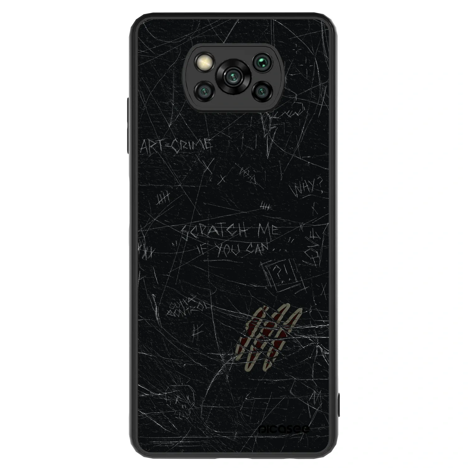 Picasee ULTIMATE CASE za Xiaomi Poco X3 - SCRATCH