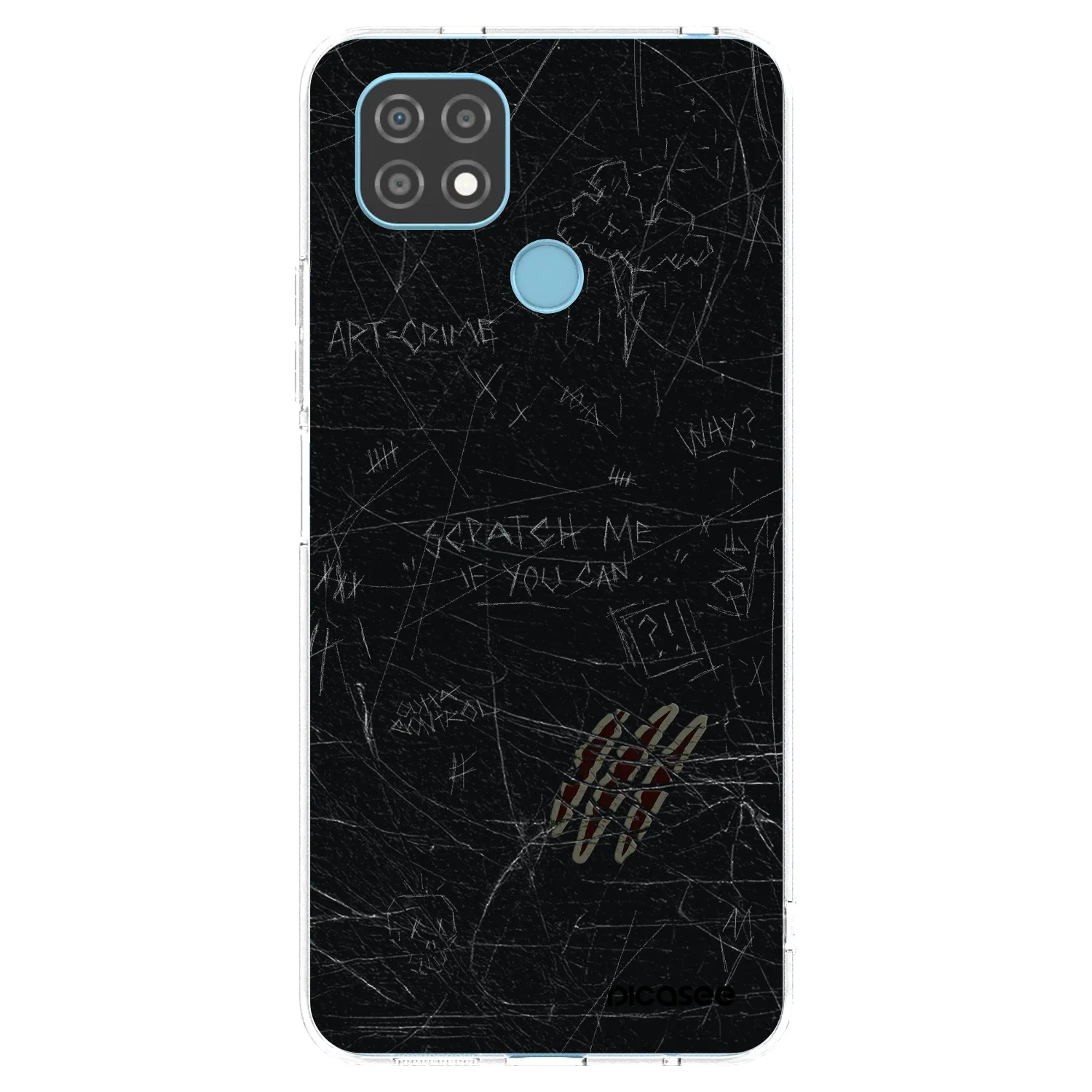 Picasee silikonski prozorni ovitek za Realme C21 - SCRATCH