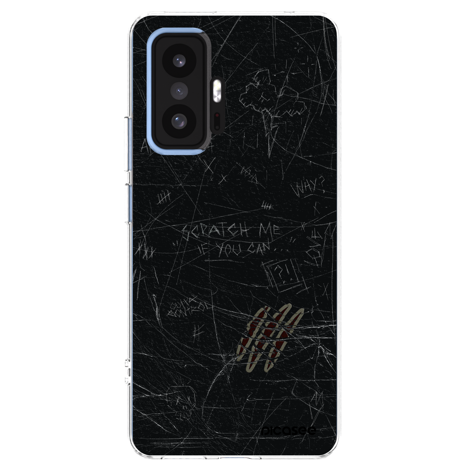 Picasee silikonski prozorni ovitek za Xiaomi 11T Pro - SCRATCH