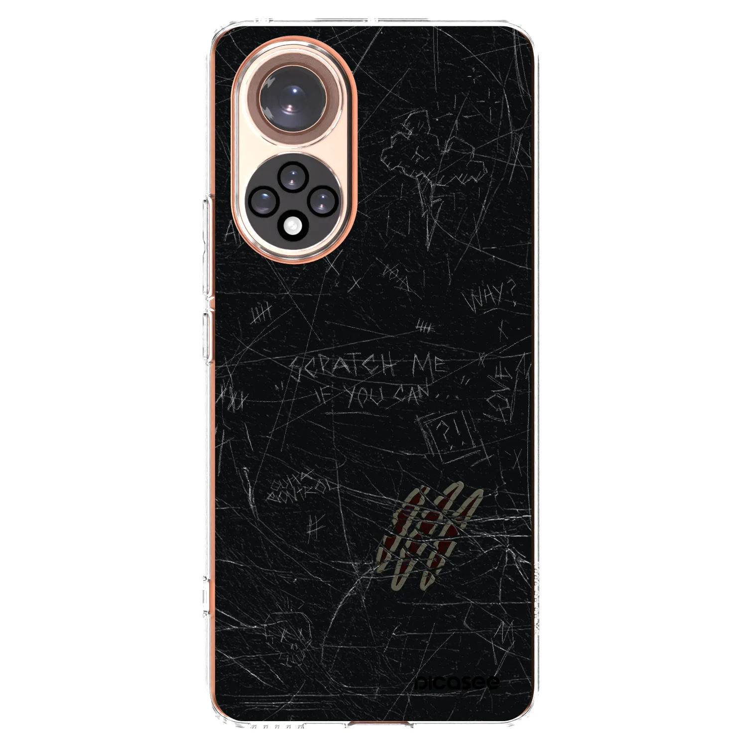 Picasee silikonski prozorni ovitek za Honor 50 5G - SCRATCH