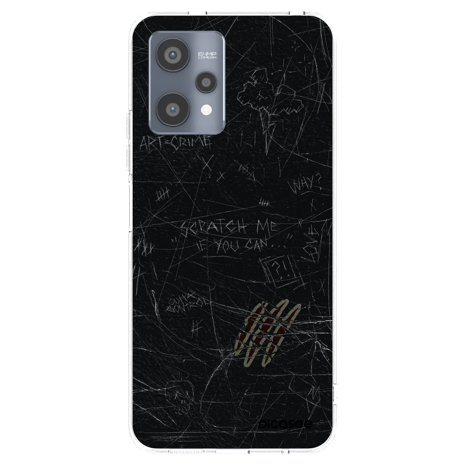 Picasee silikonski prozorni ovitek za Realme 9 Pro 5G - SCRATCH