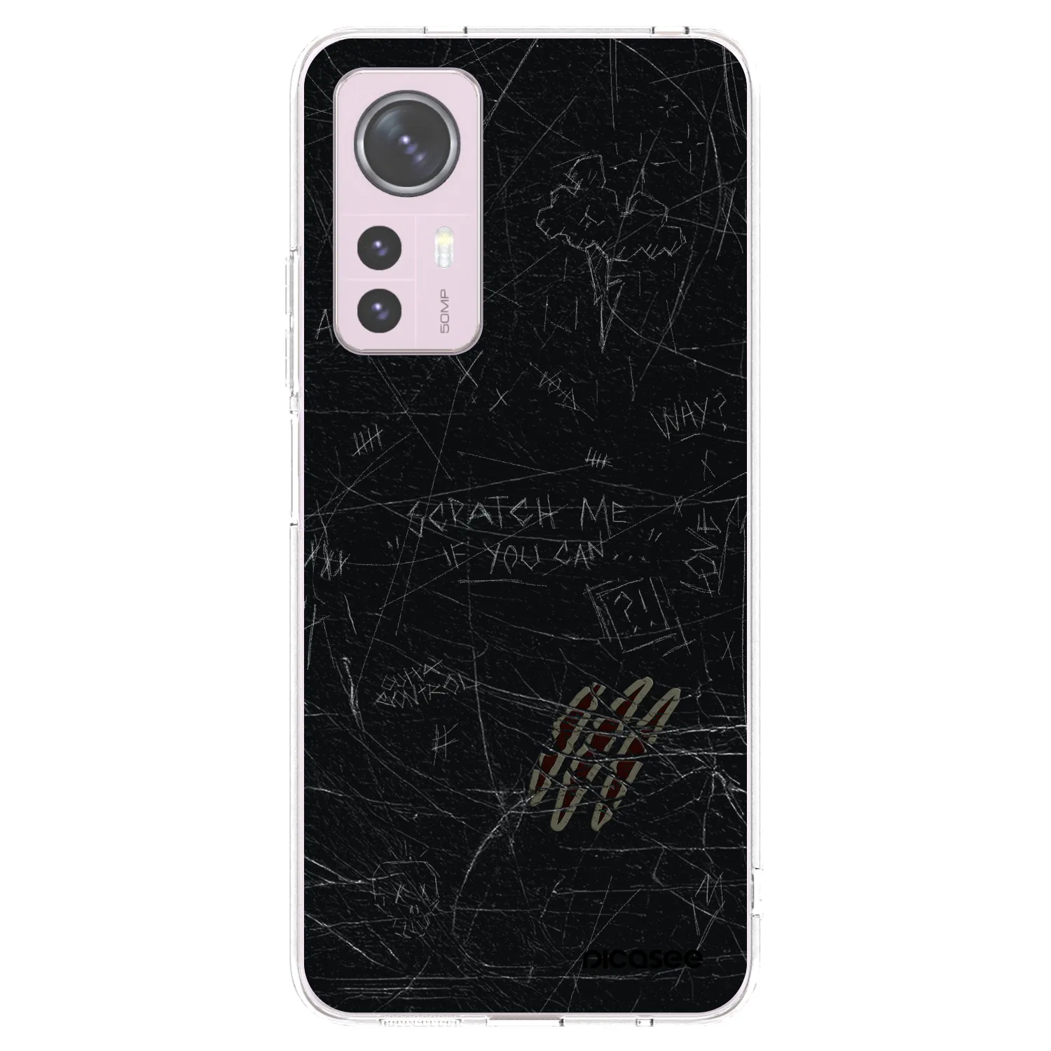 Picasee silikonski prozorni ovitek za Xiaomi 12 - SCRATCH