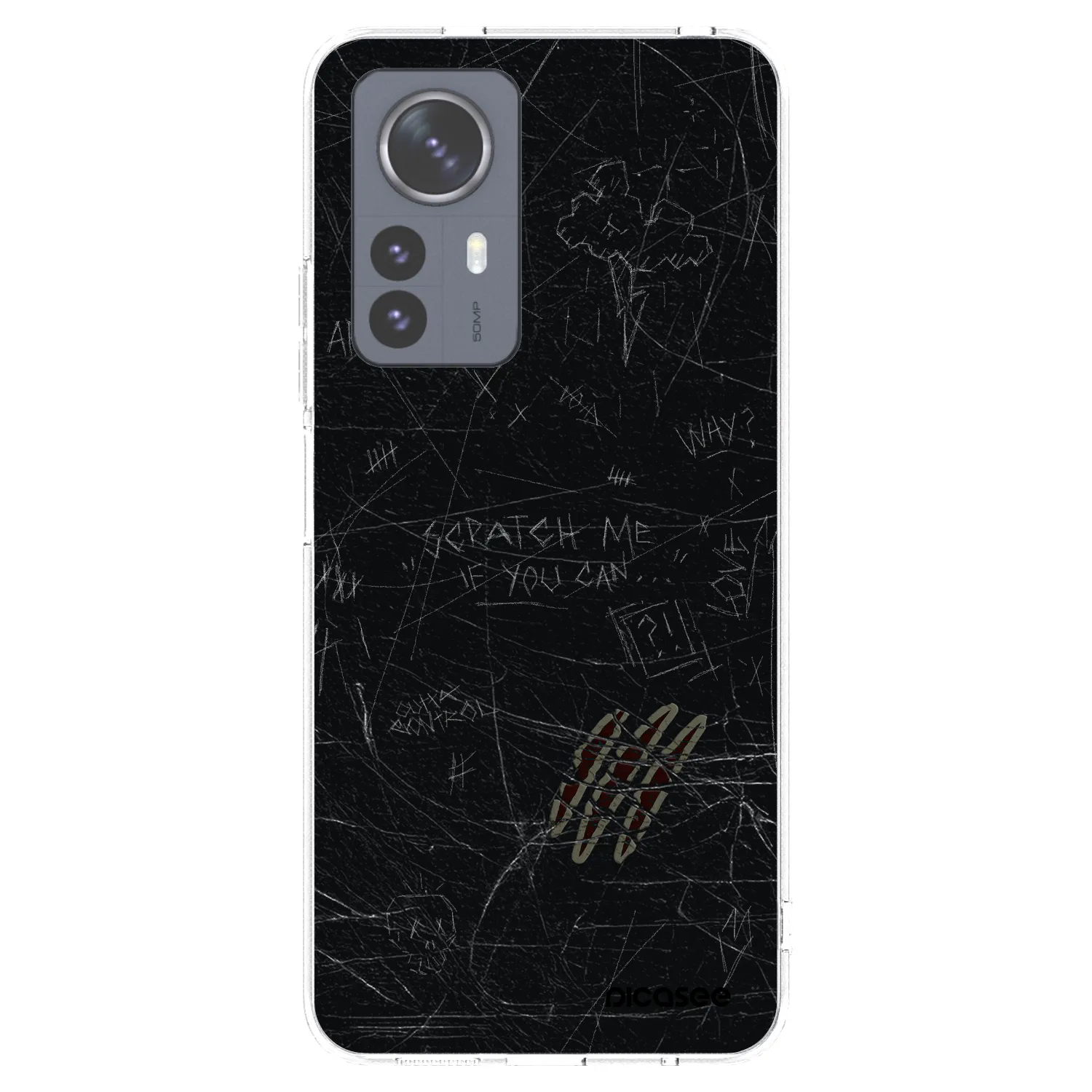 Picasee silikonski prozorni ovitek za Xiaomi 12 Pro - SCRATCH
