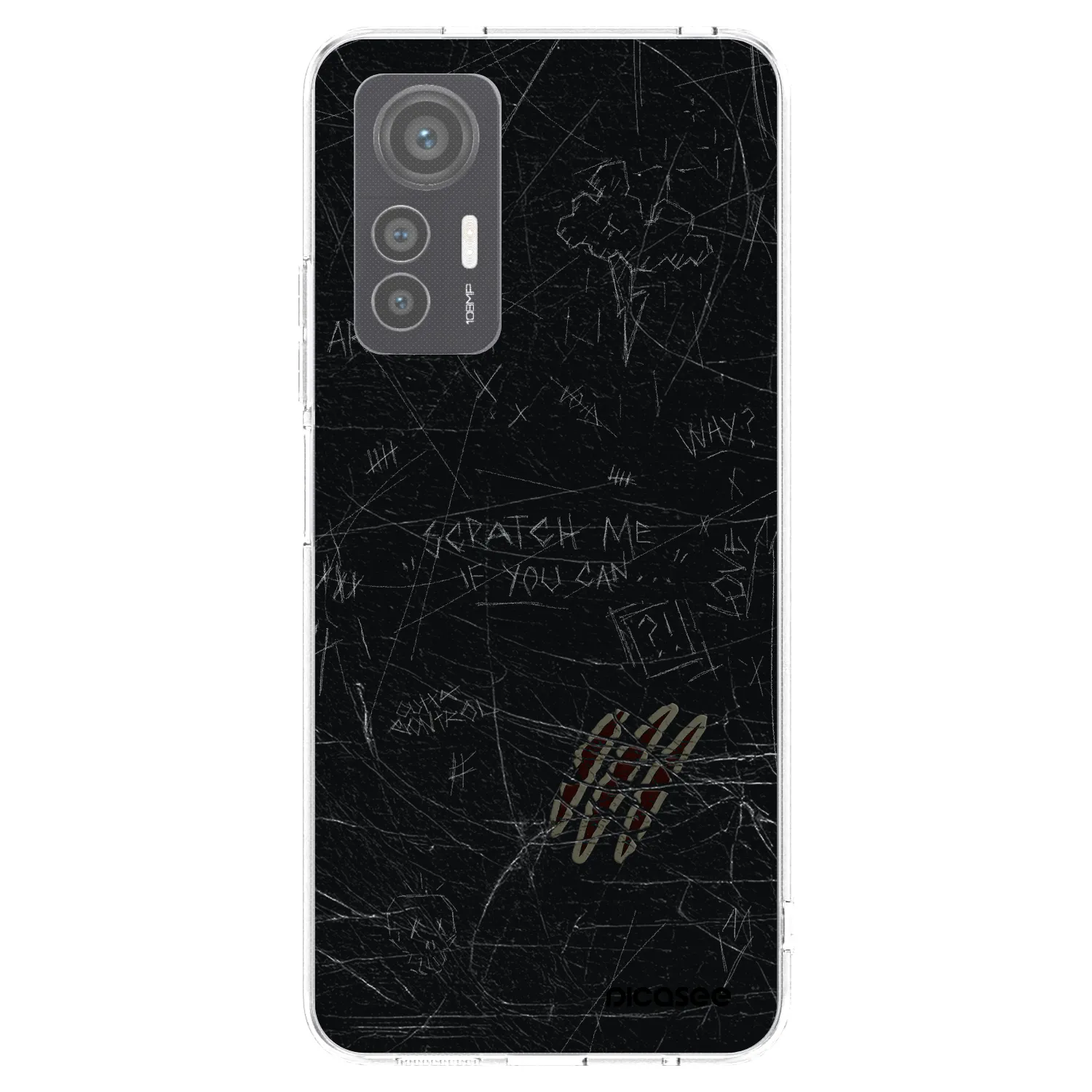 Picasee silikonski prozorni ovitek za Xiaomi 12 Lite - SCRATCH