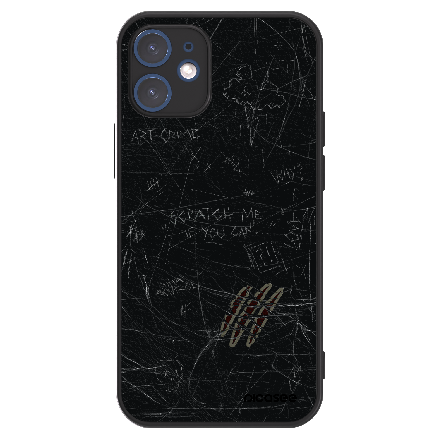 Picasee ULTIMATE CASE MagSafe za Apple iPhone 12 mini - SCRATCH