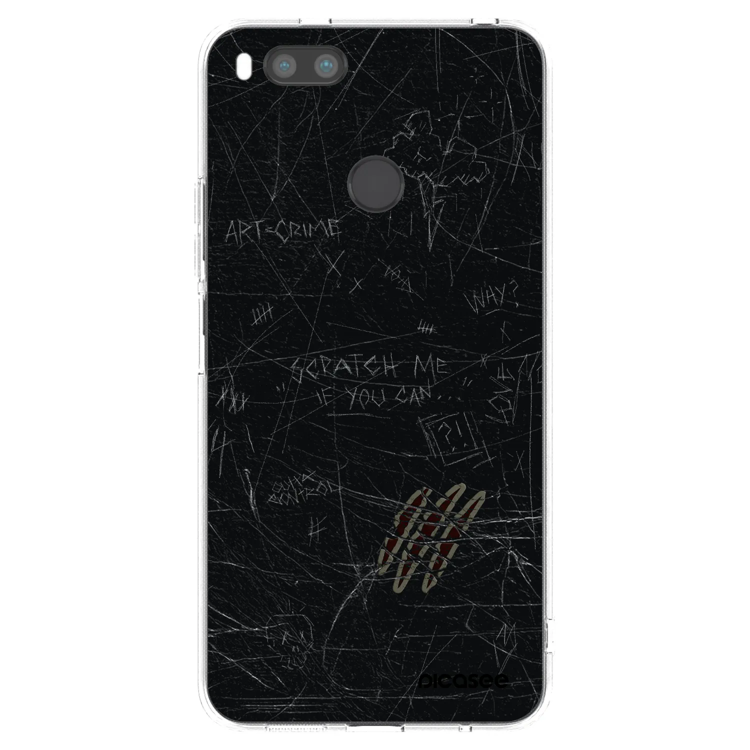 Picasee silikonski prozorni ovitek za Xiaomi Redmi A1 - SCRATCH
