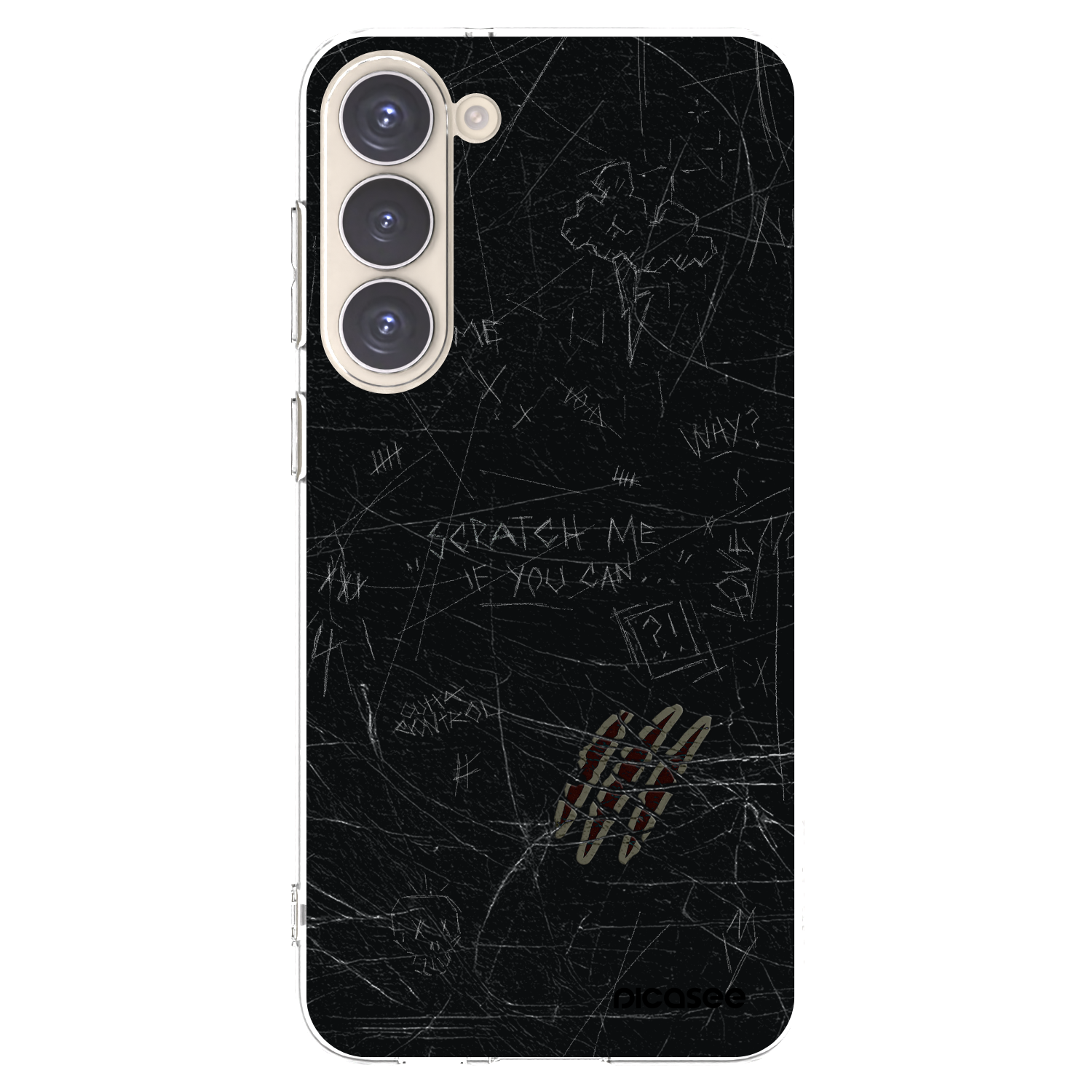 Picasee silikonski prozorni ovitek za Samsung Galaxy S23+ 5G - SCRATCH