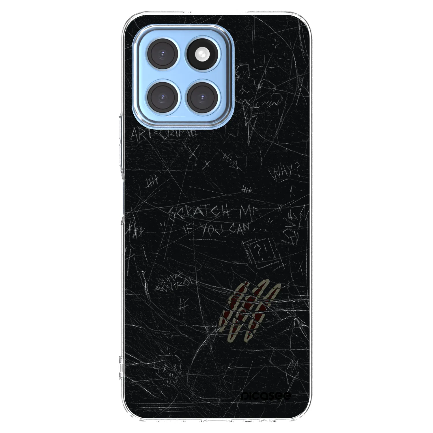 Picasee silikonski prozorni ovitek za Honor X6 - SCRATCH