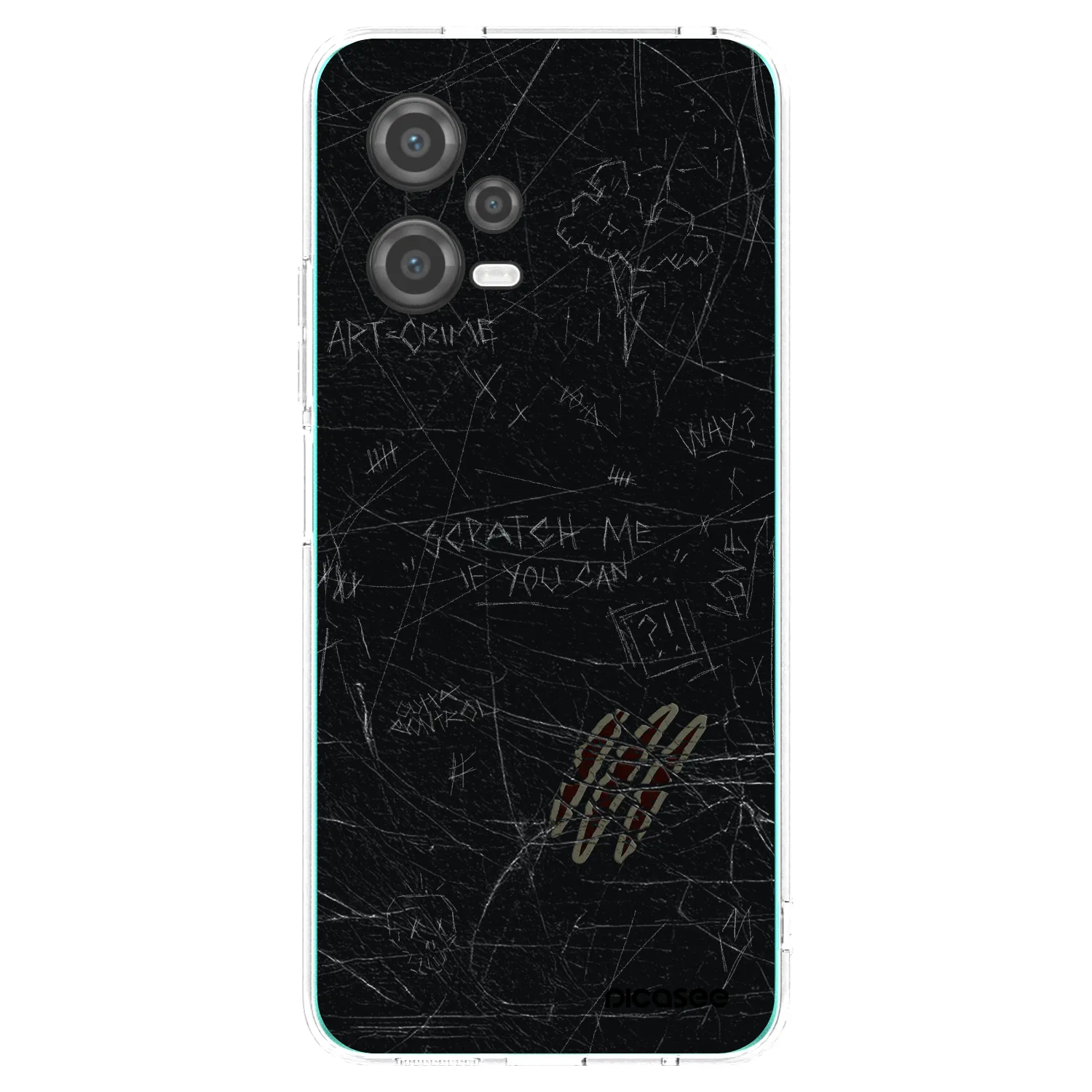 Picasee silikonski prozorni ovitek za Xiaomi Poco X5 - SCRATCH