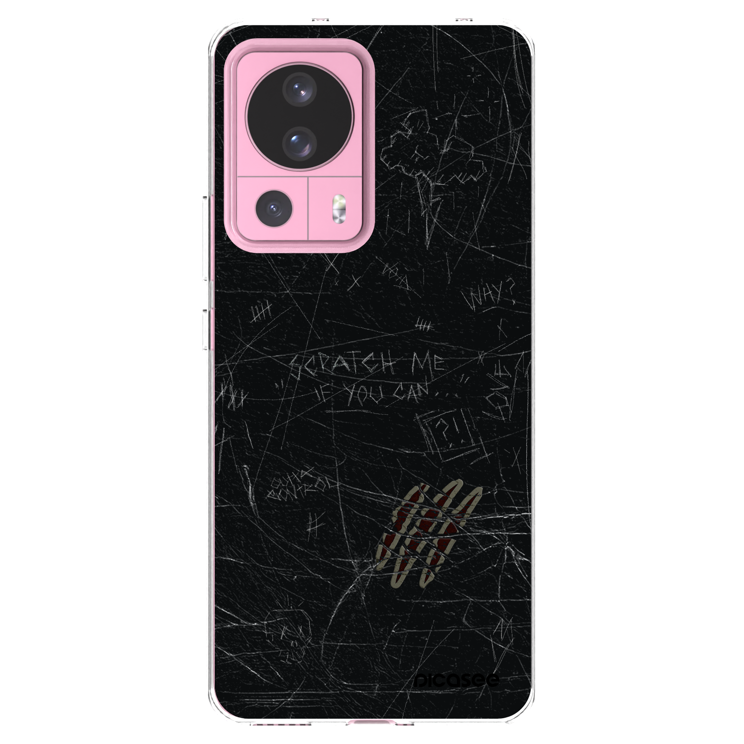 Picasee silikonski prozorni ovitek za Xiaomi 13 Lite - SCRATCH