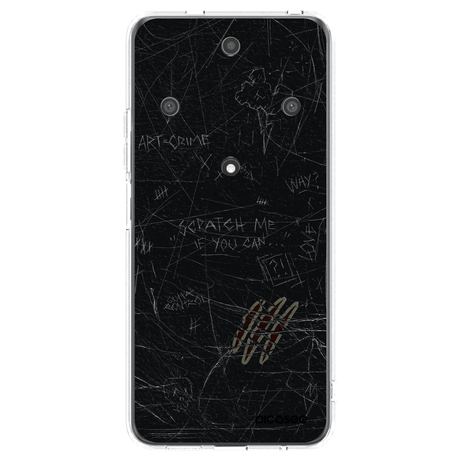 Picasee silikonski prozorni ovitek za Honor Magic5 Lite 5G - SCRATCH