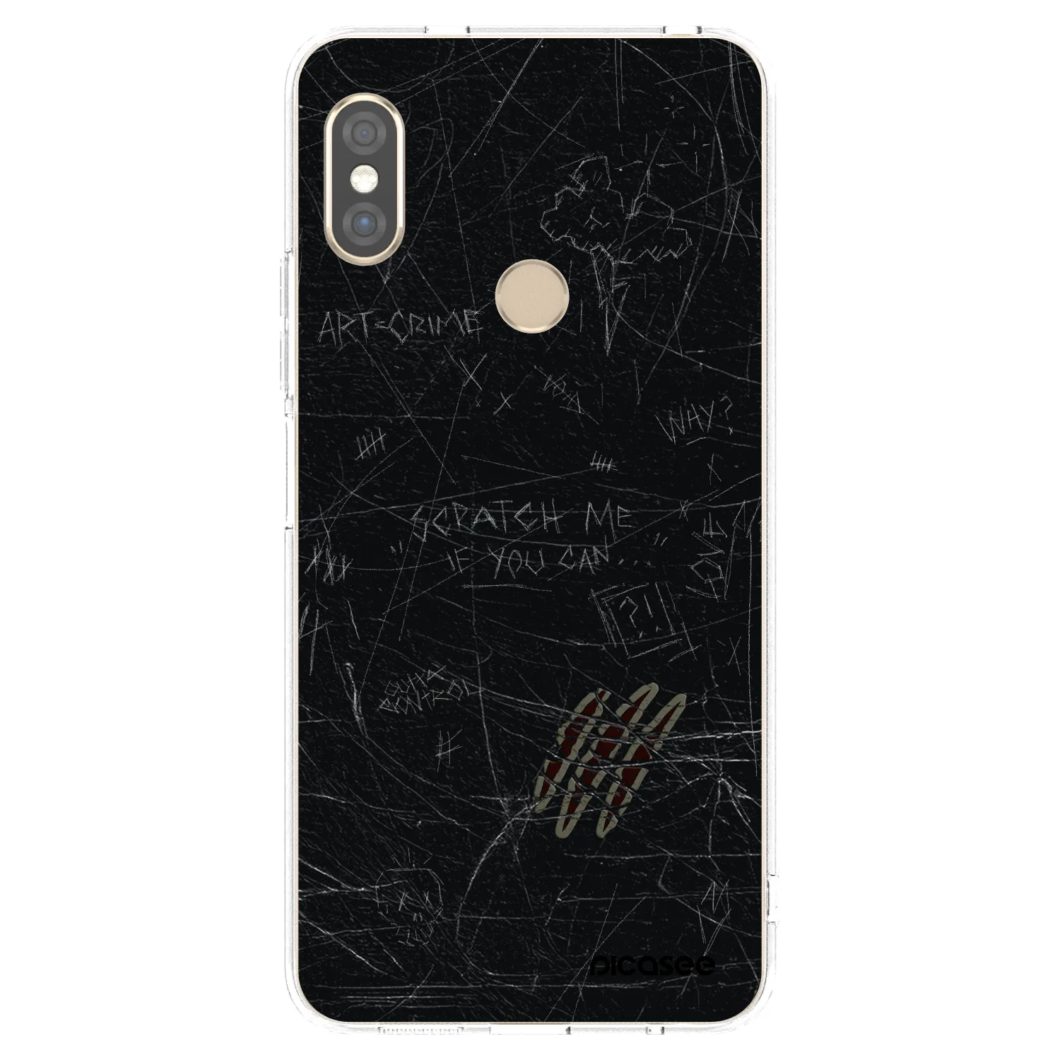 Picasee silikonski prozorni ovitek za Xiaomi Redmi Note 5 Global - SCRATCH